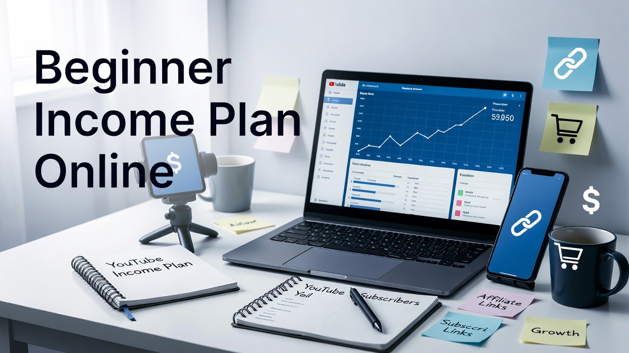 YouTube income tips for beginners