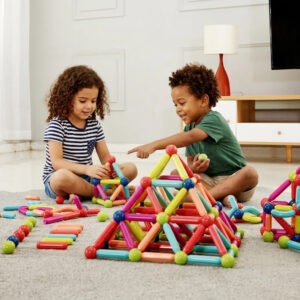 25 Pcs Magnetic Sticks – Creative Building Toy for Kids